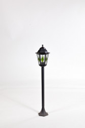 Садово-парковый светильник YAOHUALUX 79806lg Bl PETERSBURG lead GLASS