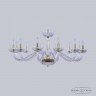 Хрустальная люстра 1311/12/360 G Cl/Clear/M-1G Bohemia Ivele Crystal