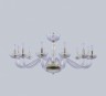 Хрустальная люстра 1311/12/360 G Cl/Clear/M-1G Bohemia Ivele Crystal