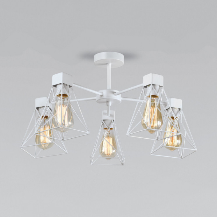 Потолочныая люстра Eurosvet 70107/5 белый Trappola