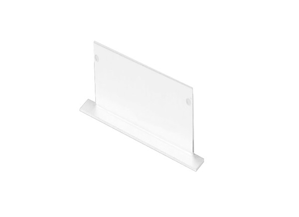 Боковая глухая заглушка для алюминиевого профиля CAP18502RAL9003