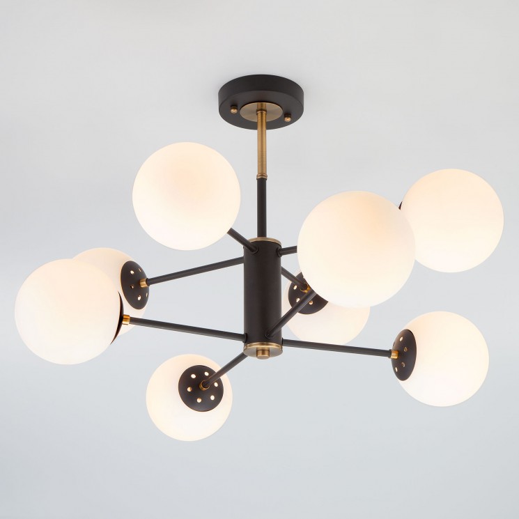 Потолочный светильник Eurosvet 70091/8 черный Austin