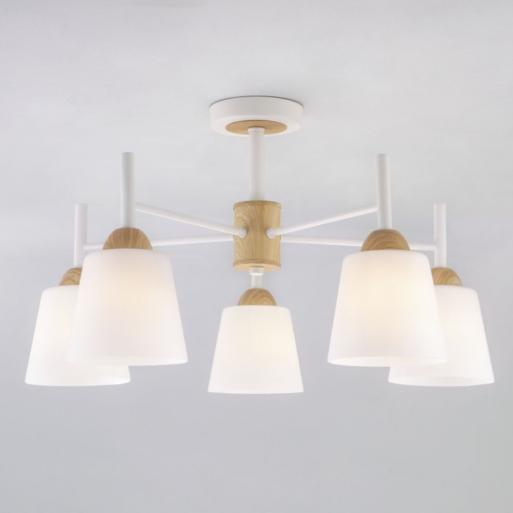 Потолочный светильник Eurosvet 70085/5 белый Fresco