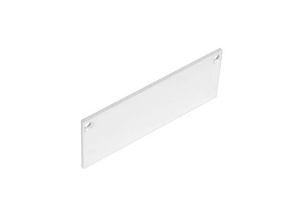 Боковая глухая заглушка для алюминиевого профиля CAP18513RAL9003