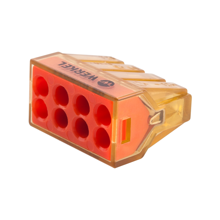 Клемма соединительная 8-проводная 5 шт. Werkel TR-01-08