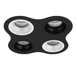 Комплект из светильников и рамки DOMINO  Lightstar D64706070607