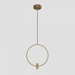 Подвесной светильник Eurosvet 50257/1 LED латунь Layla