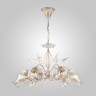 Подвесной светильник  Eurosvet Афелия 60021/6 белый с золотом
