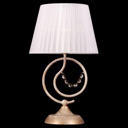 Настольная лампа Eurosvet 01005/1 белый с золотом