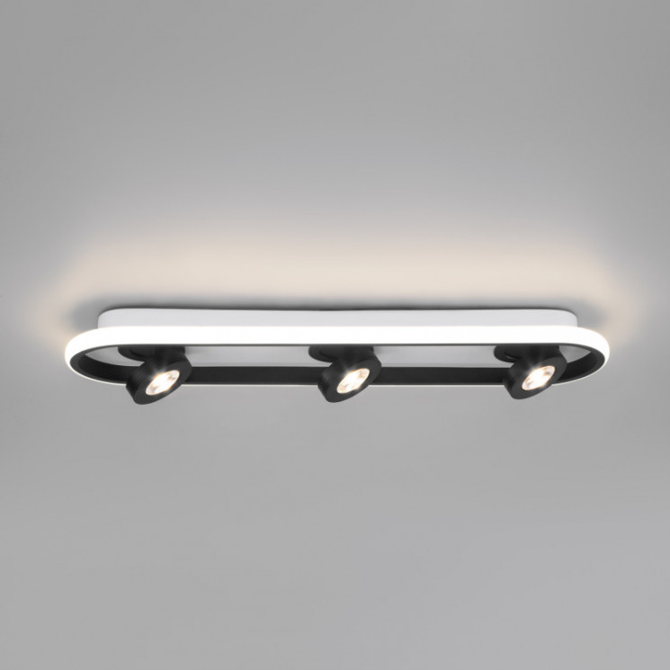 Спот Eurosvet 20123/3 LED белый/черный Slam