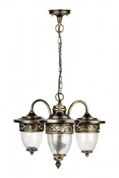 Подвесной уличный светильник YAOHUALUX 87270S/3 Gb KRAKOV 1 S