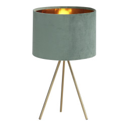 Прикроватная лампа ST-Luce Золотистый/Зеленый E27 1*40W SL6242.704.01 FUEGO