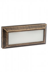 Настенный светильник Lutec W1916A Gb Встраиваемые светильники c LED