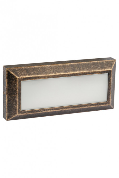 Настенный светильник Lutec W1916A Gb Встраиваемые светильники c LED