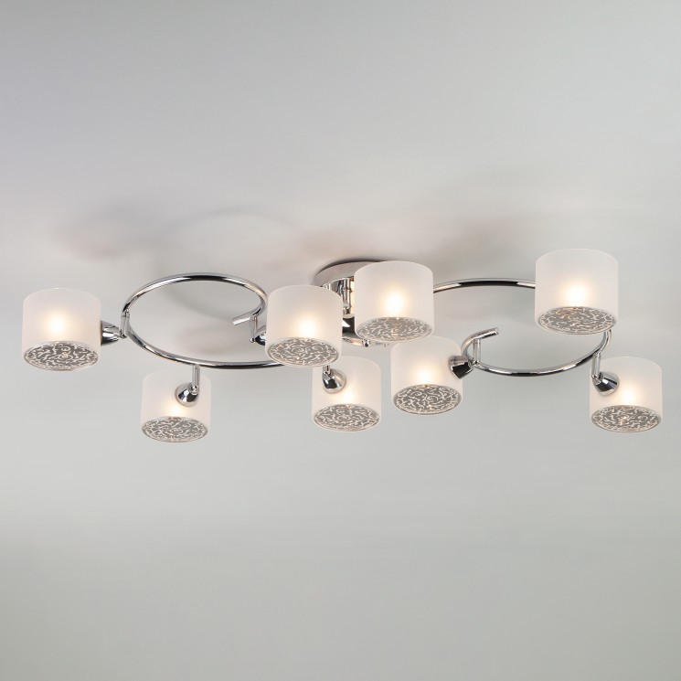 Потолочный светильник Eurosvet 70088/8 хром Areta