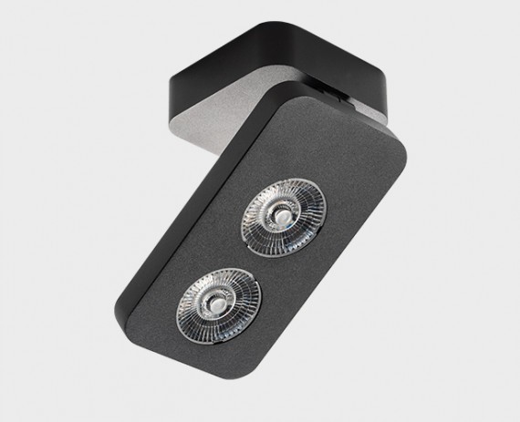 Светильник настенно-потолочный ITALLINE 62AC21 black