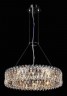 Светильник подвесной Crystal Lux LIRICA SP10 D610 CHROME/GOLD-TRANSPARENT
