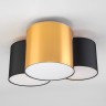 Потолочный светильник TK Lighting 3445 Mona Black / Gold