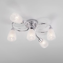 Потолочный светильник  Eurosvet Potpourri 30153/5 хром