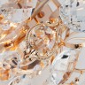 Светильник настенный Eurosvet Crystal 10081/2 золото/прозрачный хрусталь Strotskis