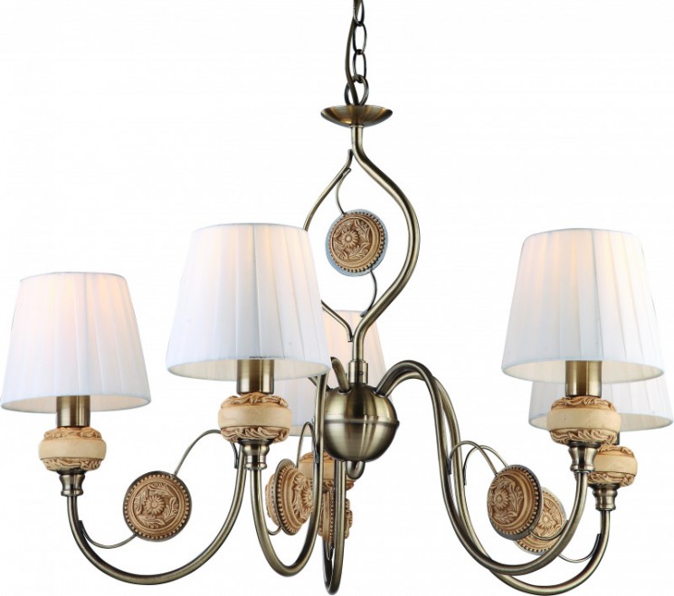 Подвесная люстра ARTE Lamp A9583LM-5AB INTAGLIO