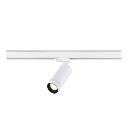Магнитный трековый светильник SKYLINE 220 трехфазный ST Luce Zoom Белый LED 1*20W 4000K 1 800Lm Ra 10-55° IP20 D65xH145 220V  ST691.546.20