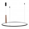 Светильник подвесной ST Luce Черный/Черный, Терракотовый LED 1*42W 4000K        SL6131.403.42