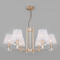 Подвесная люстра Eurosvet 60114/6 золото Alegria