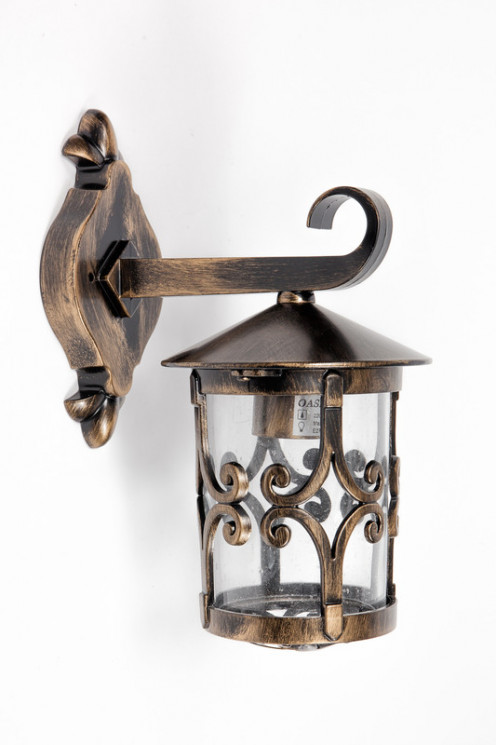 Настенный уличный(фасадный) светильник YAOHUALUX 15852 Gb FRANKFURT