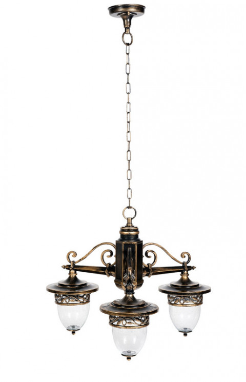 Подвесной уличный светильник YAOHUALUX 87270S/3/02 Gb KRAKOV 1 S