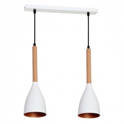 Подвес Luminex MUZA WHITE/GOLD 9107