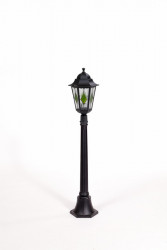 Садово-парковый светильник YAOHUALUX 79807lg Bl PETERSBURG lead GLASS