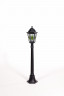 Садово-парковый светильник YAOHUALUX 79807lg Bl PETERSBURG lead GLASS