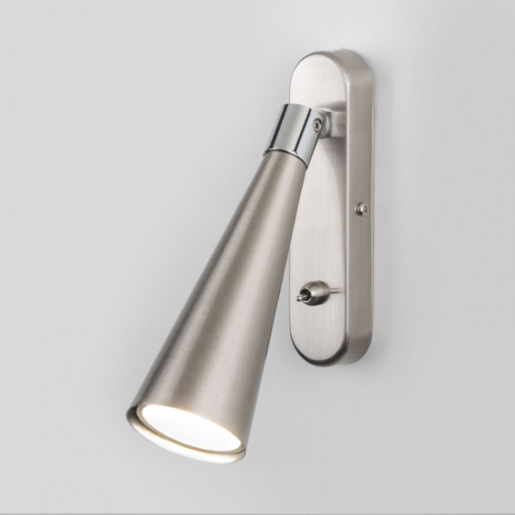 Спот Elektrostandard Horn GU10 SW сатинированный никель (MRL 1010) Horn