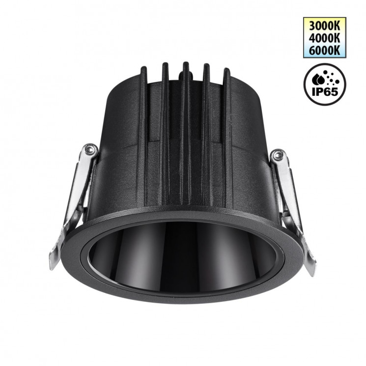 Встраиваемый светодиодный светильник с переключателем цветовой температуры Novotech 359425 SPOT