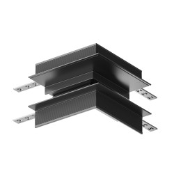 Угловой коннектор внешний Gravity встраиваемый Maytoni Technical TRX010OCL-22B Magnetic track system Gravity