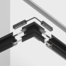 Угловой коннектор внешний Gravity встраиваемый Maytoni Technical TRX010OCL-22B Magnetic track system Gravity