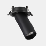 Светильник встраиваемый ST-Luce черный LED 1*7W 3000K 560Lm Ra>90 60° IP20 D95xH156 ST759.438.07 