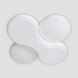 Управляемый светодиодный светильник Ambrella light ORBITAL GRANULE FG1055/1 WH 52W D360*360