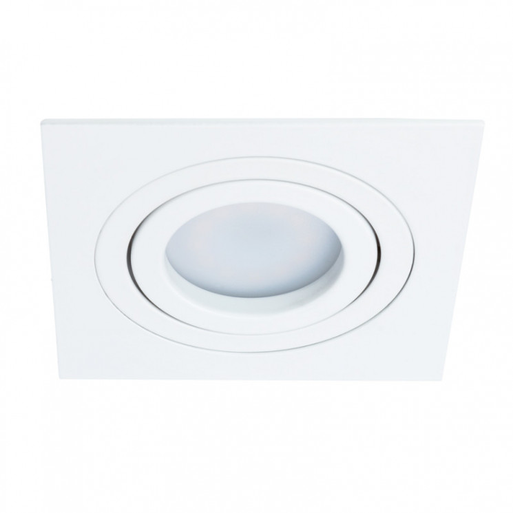 Встраиваемый светильник ARTE Lamp A2168PL-1WH TARF 92х92мм 1хGU10 белый