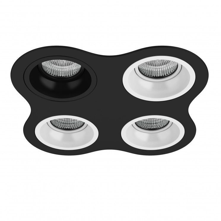 Комплект из светильников и рамки DOMINO  Lightstar D64707060606