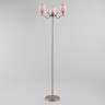 Напольный светильник  Eurosvet Aurelia 01059/3 сатин-никель/прозрачный хрусталь Strotskis