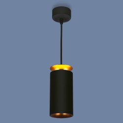Светильник светодиодный Elektrostandard DLS021 9+4W 4200К черный матовый/золото