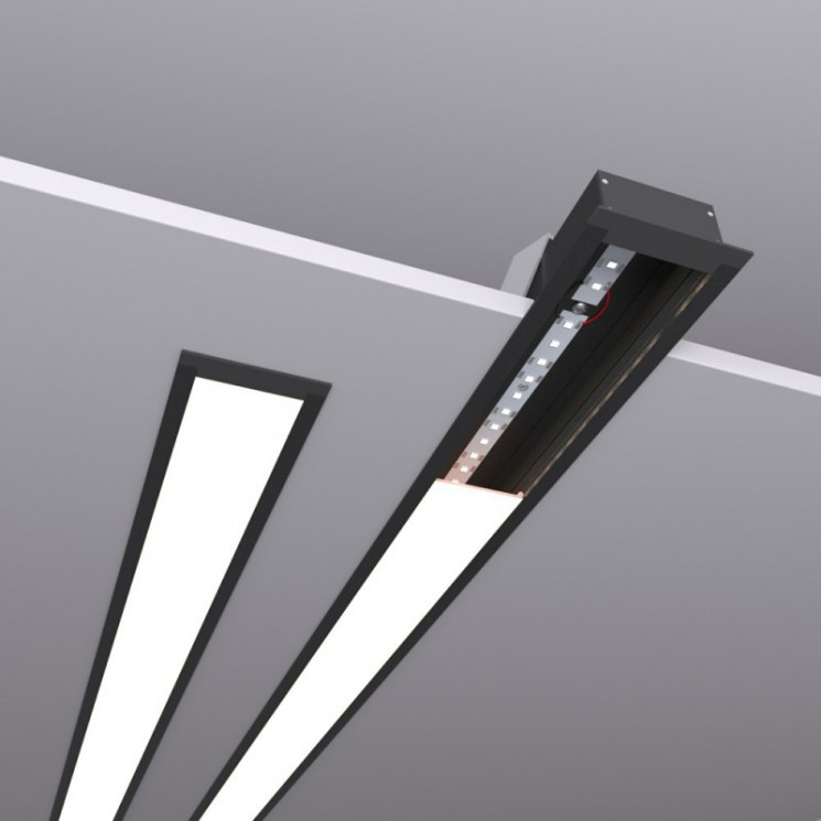 Светильник профильный встраиваемый RVE-PLS6332-995-V 25 Вт 99,5 см 4000К черный