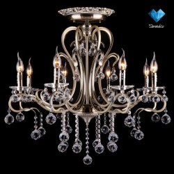 Люстра Eurosvet 12505/8 античная бронза