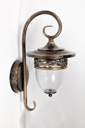 Настенный уличный(фасадный) светильник YAOHUALUX 87202L/18L Gb KRAKOV 1 L