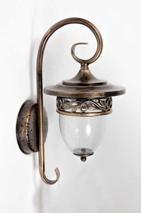 Настенный уличный(фасадный) светильник YAOHUALUX 87202L/18L Gb KRAKOV 1 L