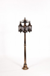 Уличный фонарный столб YAOHUALUX 84808B/02 Gb LUCERNA