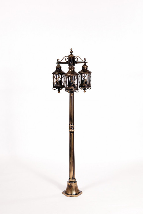 Уличный фонарный столб YAOHUALUX 84808B/02 Gb LUCERNA