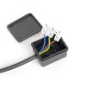 Светильник садово-парковый Feron DH0908 E27 230V IP54 Высота 80 см Диаметр 10,8 см черный 11658